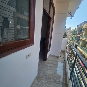 Balcony in 2 BHK Apartment at Palm Residency Chhatarpur, Rajpur Khurd Extension – for Rent