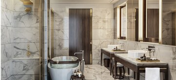 Bathroom in 5 BHK Apartment at Lodha World One, Worli – for Sale