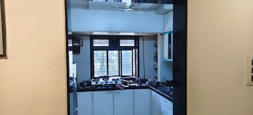 Kitchen in 3.5 BHK Apartment at Platinum Crescenzo, Seawoods – for Rent