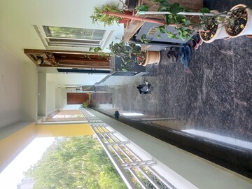 Balcony in 3 BHK Apartment at Teja Prasiddh Nivas, Kondapur – for Rent
