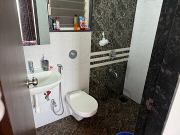 Bathroom in 2 BHK Apartment at Kanifnath Archana Paradise, Mohammadwadi – for Rent
