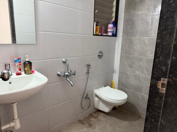 Bathroom in 2 BHK Apartment at Kanifnath Archana Paradise, Mohammadwadi – for Rent