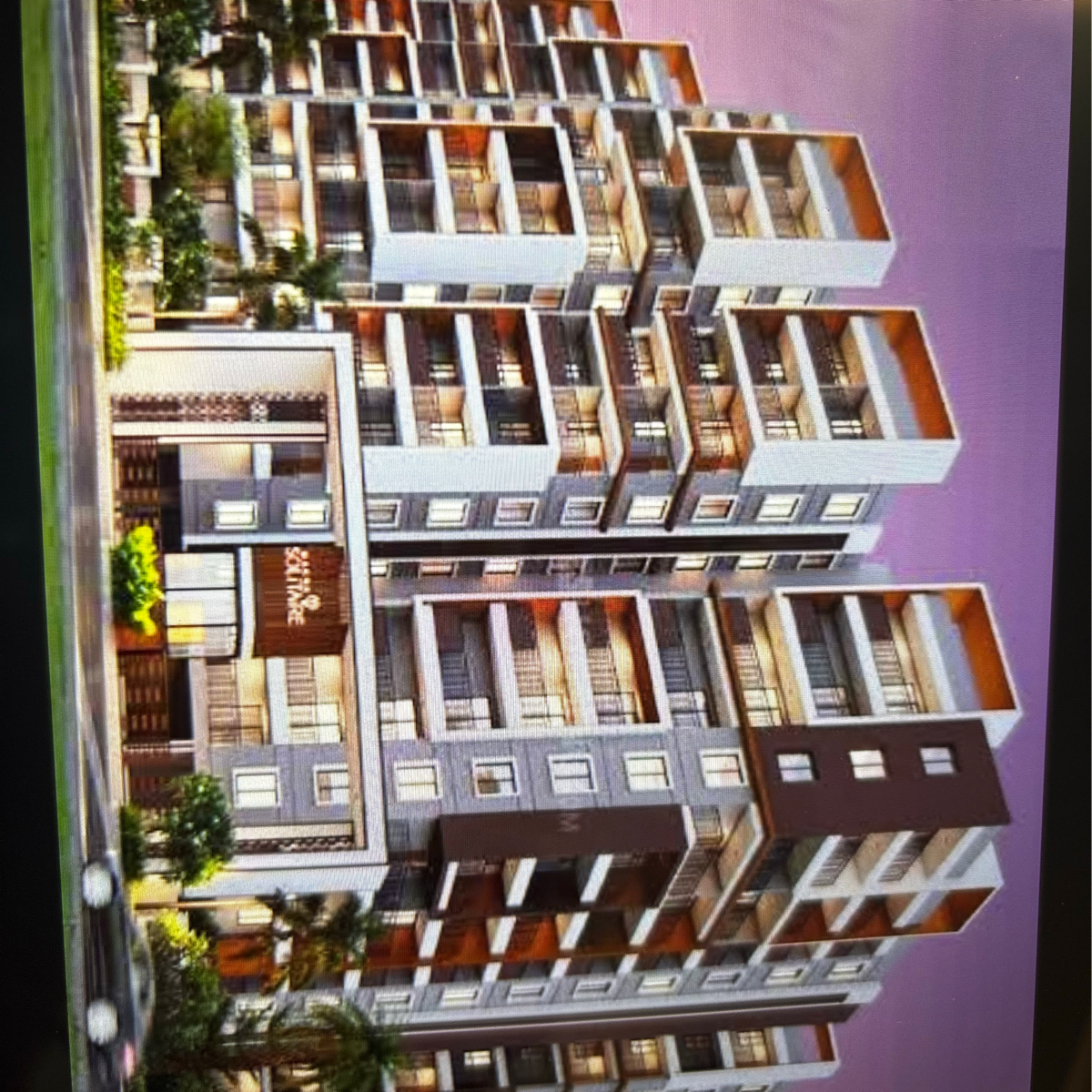 3 BHK + Pooja Room,Servant Room 1885 Sq.Ft. Apartment in Magna Solitaire