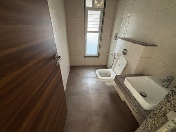 Bathroom in 2 BHK Apartment at K Raheja Reserve, Mohammadwadi – for Rent