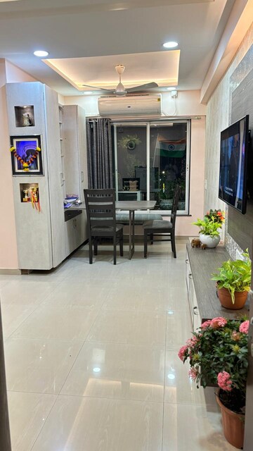 Living Room in 2 BHK Apartment at Mulund East – for Sale