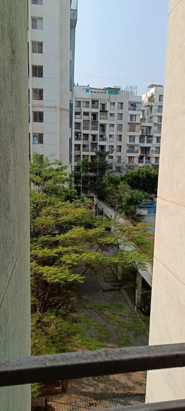 Balcony in 2 BHK Apartment at Runwal Seagull, Udhyog Nagar – for Rent