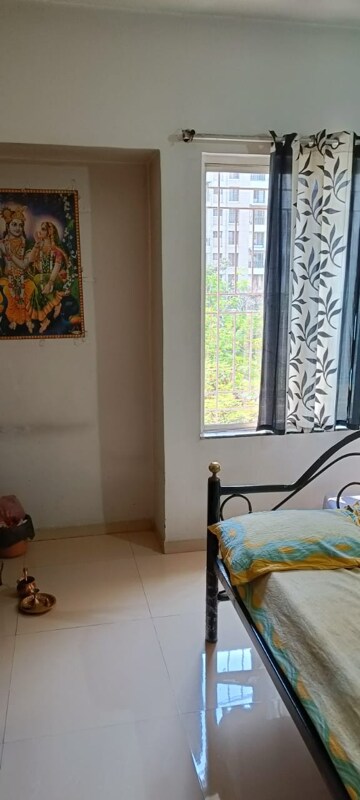 Bedroom in 2 BHK Apartment at Runwal Seagull, Udhyog Nagar – for Rent
