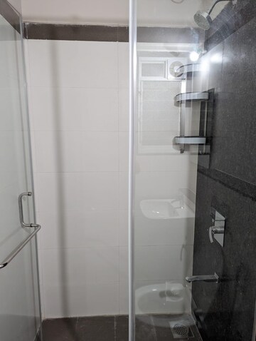 Bathroom in 2 BHK Apartment at Rustomjee Urbania Azziano, Majiwada – for Rent