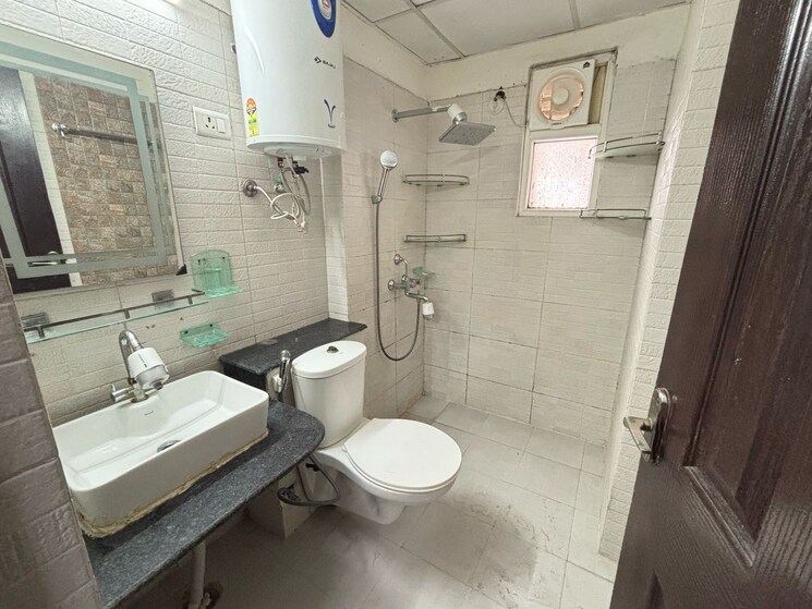 Bathroom, wall-rock-aishwaryam 2 Bedroom 1060 Sq.Ft. Apartment In Sector 16c Greater Noida Greater Noida 8309881