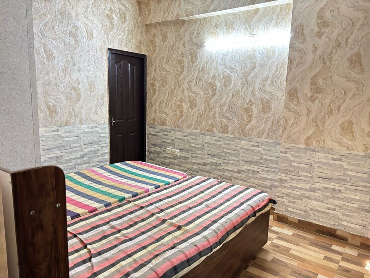 Bedroom, wall-rock-aishwaryam 2 Bedroom 1060 Sq.Ft. Apartment In Sector 16c Greater Noida Greater Noida 8309881
