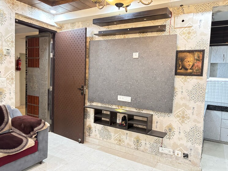 Living Room, wall-rock-aishwaryam 2 Bedroom 1060 Sq.Ft. Apartment In Sector 16c Greater Noida Greater Noida 8309881