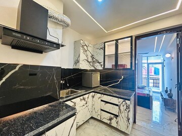 Kitchen in 1 BHK Builder Floor at Saket – for Rent