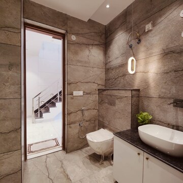 Bathroom in 3 BHK Apartment at Shri Northview Avenue, High Ground – for Sale