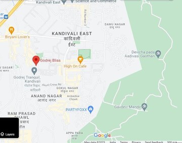 2 BHK Apartment – Map Location View at Godrej Bliss Kandivali, Kandivali East - for Sale