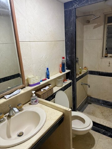 Attached Bathroom in 3 BHK Apartment at Bandra West – for Rent