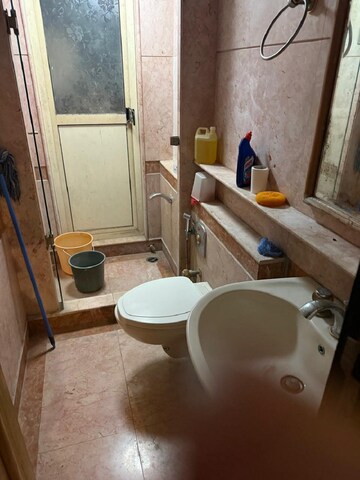 Bathroom in 3 BHK Apartment at Bandra West – for Rent