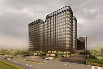  Office Space – Exterior View View at Thaltej - for Rent