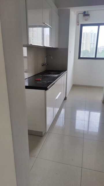 Kitchen in 3 BHK Apartment at Shapoorji Pallonji Vicinia, Powai – for Rent