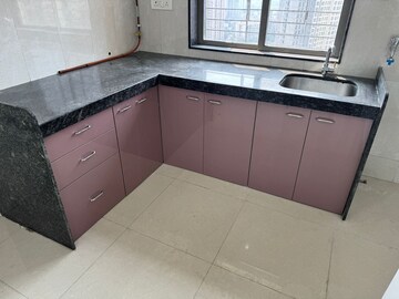 Kitchen in 1 BHK Apartment at Runwal Eirene, Balkum Pada – for Rent