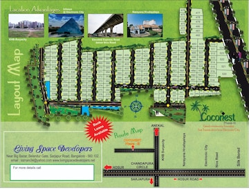 Plot For Resale in JR Coco Nest Marsur Bangalore  8310240