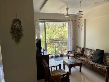 Living Room in 2 BHK Apartment at Oasis Elysian, Vasai West – for Sale