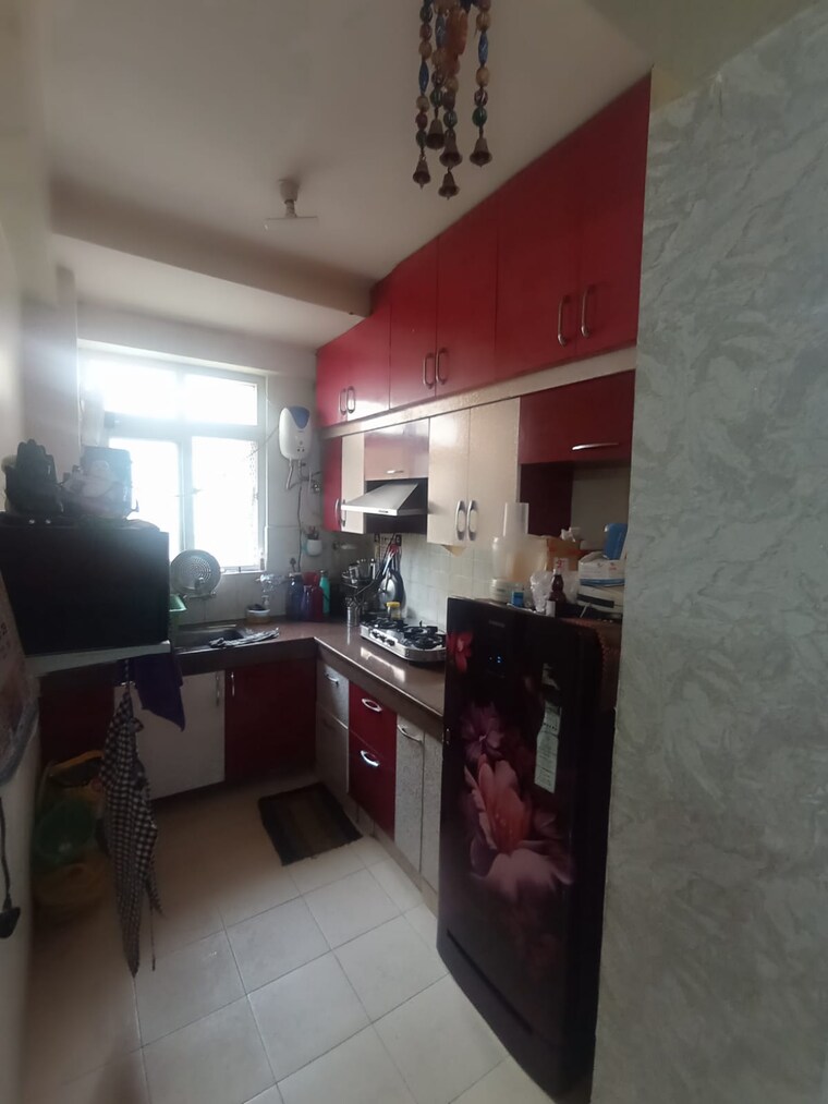 Kitchen, auric-city-homes 3 Bedroom 750 Sq.Ft. Builder Floor In Sector 82 Faridabad 8310295