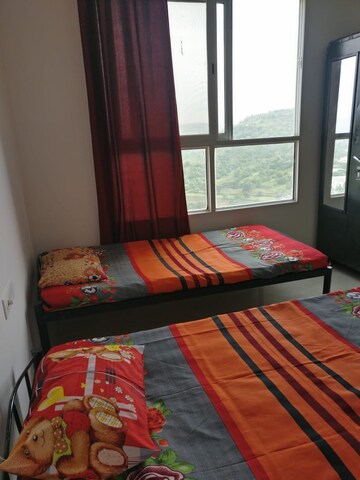 Bedroom in 2 BHK Apartment at Mittal Pebbles High Mont, Hinjewadi – for Rent