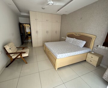 Master Bedroom in 3.5 BHK Apartment at Purva Palm Beach, Hennur Road – for Rent