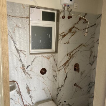 Bathroom in 1 BHK Apartment at Adityaraj Fortune, Vikhroli East – for Rent