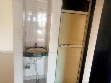 Bathroom in 2 BHK Apartment at Vasudev Arcade, Mira Road – for Rent