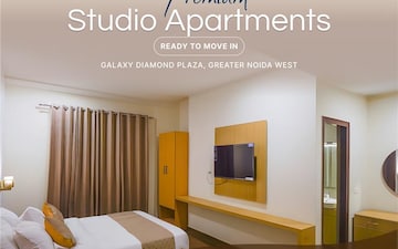 Studio Apartment For Sale in Galaxy Diamond Plaza, Sector 4, Greater Noida