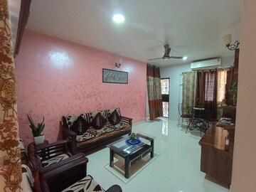 Living Room in 2 BHK Apartment at Venkatesh Terrace, Kharadi – for Sale