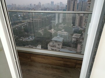 Balcony in 1 BHK Apartment at Ashar Axis, Majiwada – for Rent