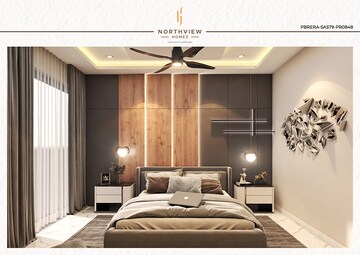 Bedroom in 3 BHK Apartment at Northview Homez, Ambala Highway – for Sale
