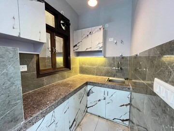 Kitchen in 2 BHK Builder Floor at Saket – for Rent