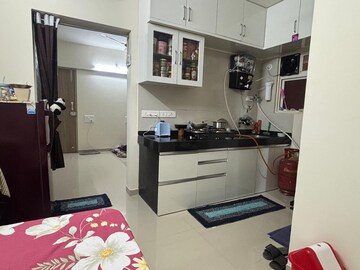 Kitchen in Studio Apartment at Nyati Elysia, Kharadi – for Rent