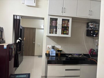 Kitchen in Studio Apartment at Nyati Elysia, Kharadi – for Rent