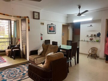 Living Room in 2.5 BHK Apartment at Keshav Kunj III, Sanpada – for Rent