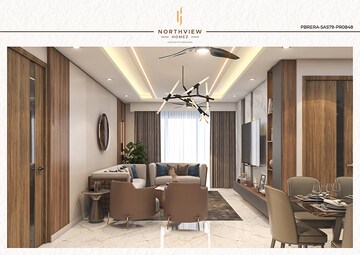 Living Room in 3 BHK Apartment at Northview Homez, Ambala Highway – for Sale