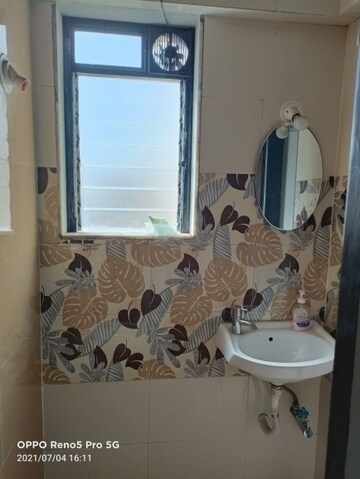 Bathroom in 1 BHK Apartment at Vihang Valley Phase 3, Kasarvadavali – for Rent
