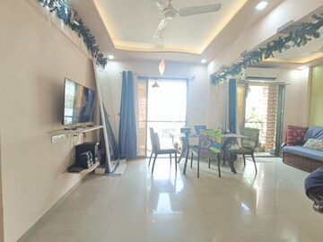 Living Room in 2 BHK Apartment at Seawoods – for Sale