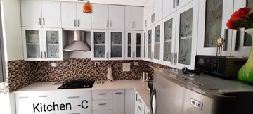 Kitchen in 2 BHK Builder Floor at Unitech Arcadia, South City 2 – for Rent