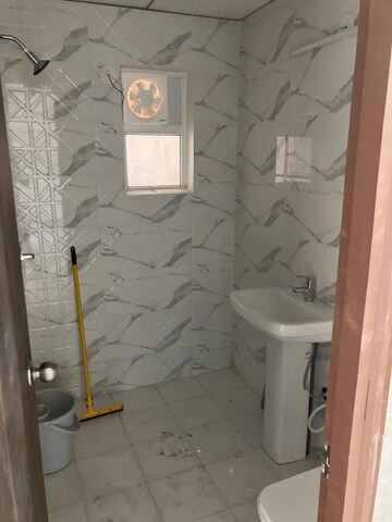 Bathroom in 3 BHK Apartment at SKA Divya Towers, Sector 16 Greater Noida – for Rent