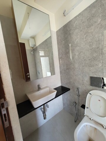 Bathroom in 2 BHK Apartment at Pushkaraj Sadan, Wadala West – for Rent