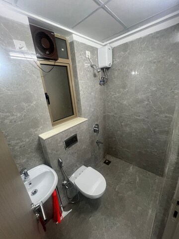 Bathroom in 2 BHK Apartment at Sheth Vasant Oasis, Andheri East – for Rent