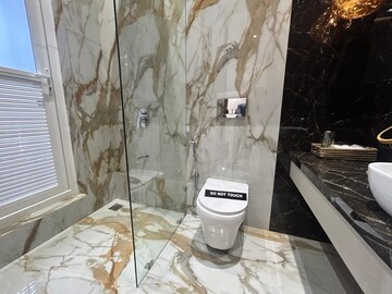 Bathroom in 2 BHK Apartment at Ruparel Stardom, Malad West – for Sale
