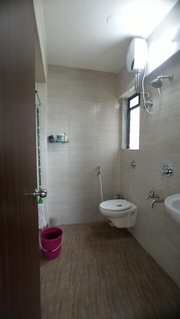 Bathroom in 2 BHK Apartment at Vihang Valley Phase 3, Kasarvadavali – for Rent