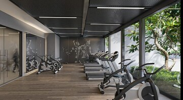 Gym in 1 BHK Apartment at Chandak 34 Park Estate, Goregaon West – for Sale