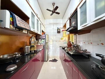 Kitchen in 2 BHK Apartment at Seawoods – for Sale