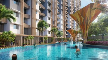 1 BHK Apartment – Exterior View View at Chandak 34 Park Estate, Goregaon West - for Sale